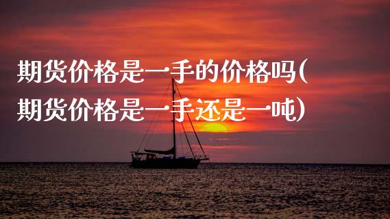 期货价格是一手的价格吗(期货价格是一手还是一吨)