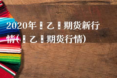 2020年苯乙烯期货新行情(苯乙烯期货行情)