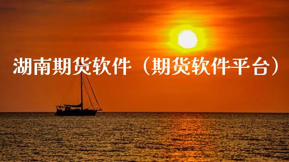 湖南期货软件（期货软件平台）