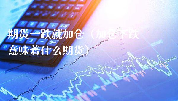 期货一跌就加仓（加仓下跌意味着什么期货）_https://www.boyangwujin.com_期货直播间_第1张