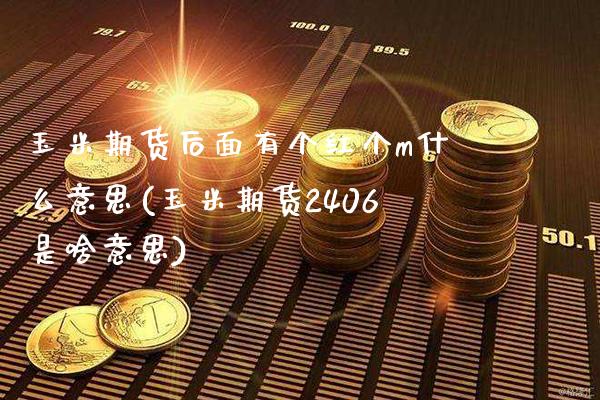 玉米期货后面有个红个m什么意思(玉米期货2406是啥意思)