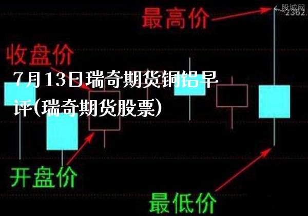 7月13日瑞奇期货铜铝早评(瑞奇期货股票)_https://www.boyangwujin.com_期货直播间_第1张