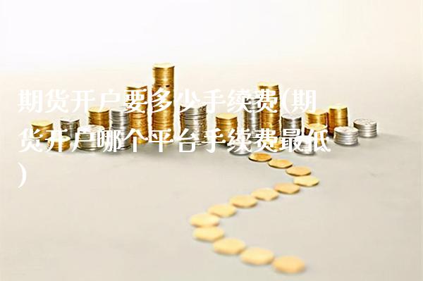 期货开户要多少手续费(期货开户哪个平台手续费最低)