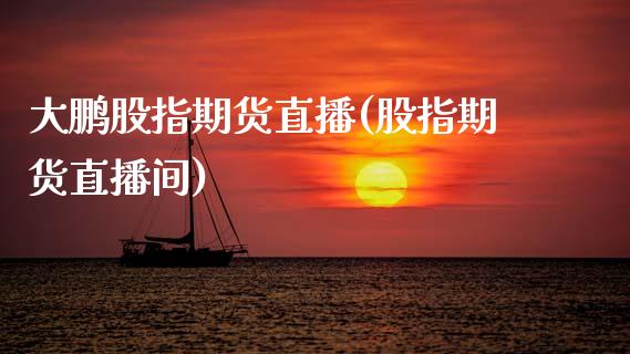 大鹏股指期货直播(股指期货直播间)_https://www.boyangwujin.com_道指期货_第1张