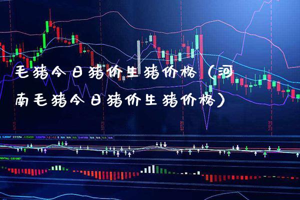 毛猪今日猪价生猪价格（河南毛猪今日猪价生猪价格）_https://www.boyangwujin.com_期货直播间_第1张