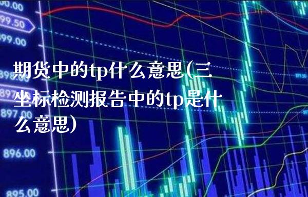 期货中的tp什么意思(三坐标检测报告中的tp是什么意思)_https://www.boyangwujin.com_期货科普_第1张