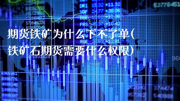 期货铁矿为什么下不了单(铁矿石期货需要什么权限)_https://www.boyangwujin.com_原油期货_第1张