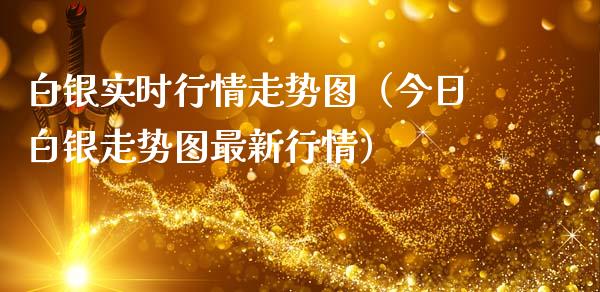 白银实时行情走势图（今日白银走势图最新行情）_https://www.boyangwujin.com_期货直播间_第1张