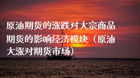 原油期货的涨跌对大宗商品期货的影响经济模块（原油大涨对期货市场）_https://www.boyangwujin.com_期货直播间_第1张