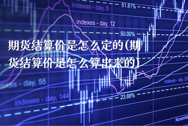 期货结算价是怎么定的(期货结算价是怎么算出来的)_https://www.boyangwujin.com_期货直播间_第1张