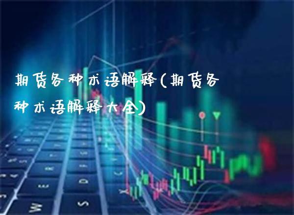 期货各种术语解释(期货各种术语解释大全)_https://www.boyangwujin.com_期货直播间_第1张
