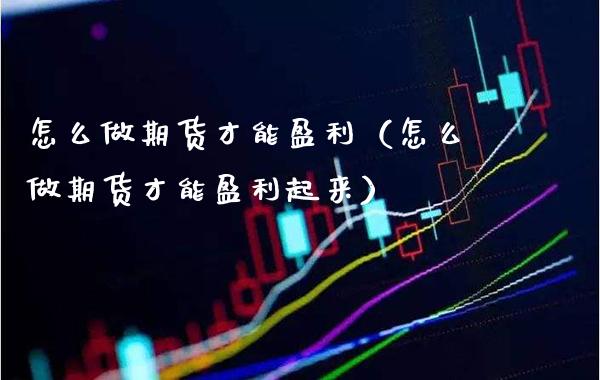 怎么做期货才能盈利（怎么做期货才能盈利起来）_https://www.boyangwujin.com_期货直播间_第1张