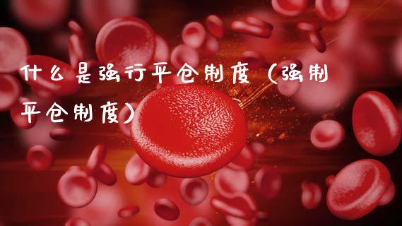 什么是强行平仓制度（强制平仓制度）_https://www.boyangwujin.com_道指期货_第1张