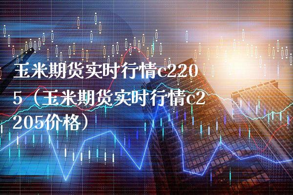 玉米期货实时行情c2205（玉米期货实时行情c2205价格）_https://www.boyangwujin.com_黄金期货_第1张