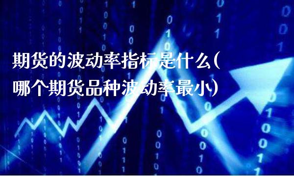 期货的波动率指标是什么(哪个期货品种波动率最小)