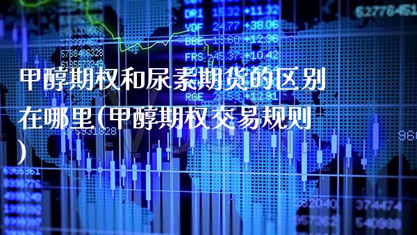 甲醇期权和尿素期货的区别在哪里(甲醇期权交易规则)_https://www.boyangwujin.com_黄金期货_第1张