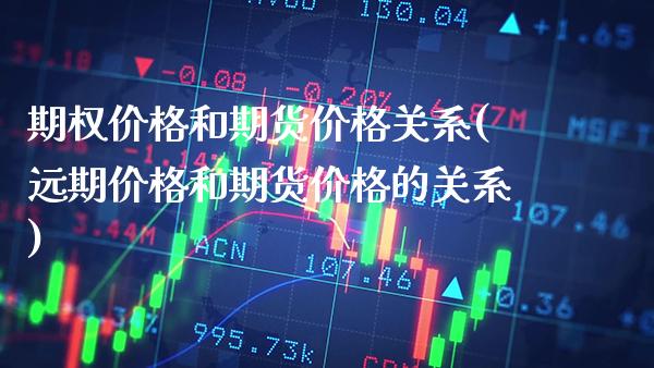 期权价格和期货价格关系(远期价格和期货价格的关系)