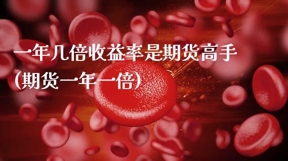 一年几倍收益率是期货高手(期货一年一倍)