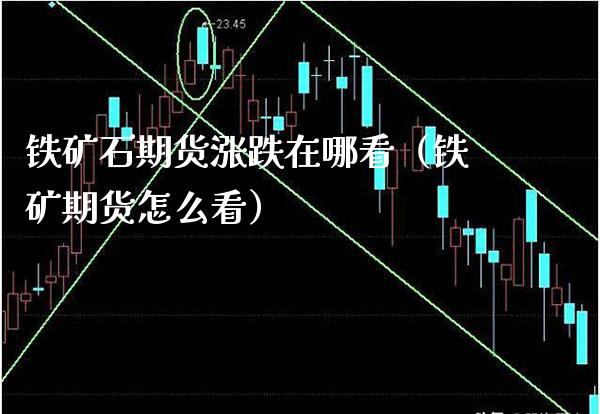 铁矿石期货涨跌在哪看（铁矿期货怎么看）_https://www.boyangwujin.com_期货直播间_第1张