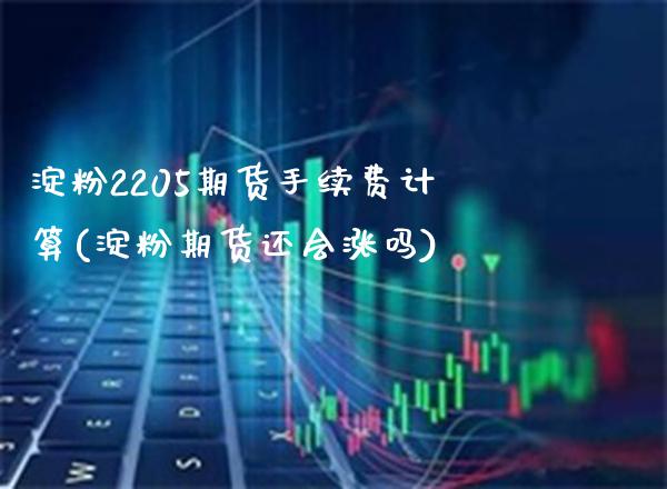 淀粉2205期货手续费计算(淀粉期货还会涨吗)_https://www.boyangwujin.com_期货直播间_第1张