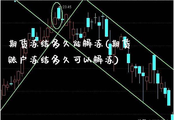 期货冻结多久能解冻(期货账户冻结多久可以解冻)_https://www.boyangwujin.com_期货直播间_第1张