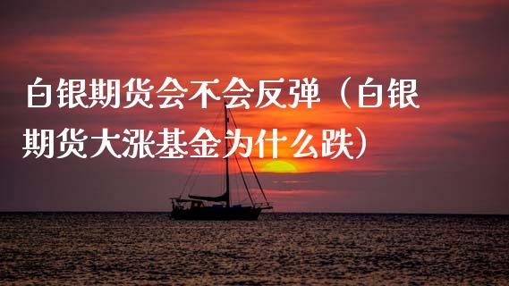 白银期货会不会反弹（白银期货大涨基金为什么跌）