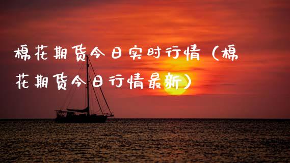 棉花期货今日实时行情（棉花期货今日行情最新）_https://www.boyangwujin.com_期货直播间_第1张