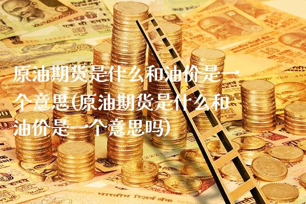 原油期货是什么和油价是一个意思(原油期货是什么和油价是一个意思吗)_https://www.boyangwujin.com_期货直播间_第1张