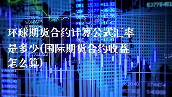 环球期货合约计算公式汇率是多少(国际期货合约收益怎么算)_https://www.boyangwujin.com_期货直播间_第1张