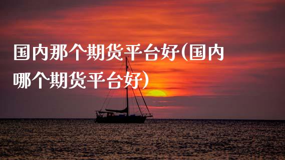国内那个期货平台好(国内哪个期货平台好)_https://www.boyangwujin.com_期货直播间_第1张