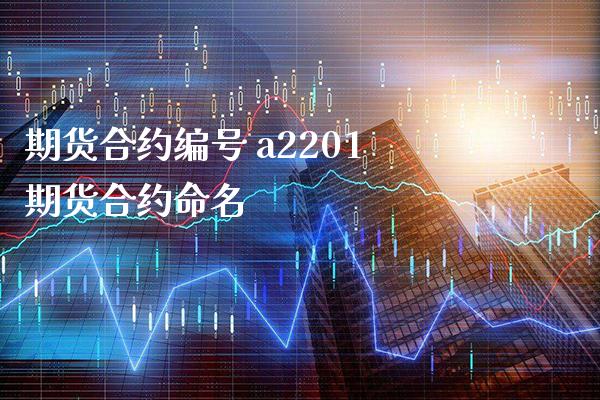 期货合约编号 a2201期货合约命名
