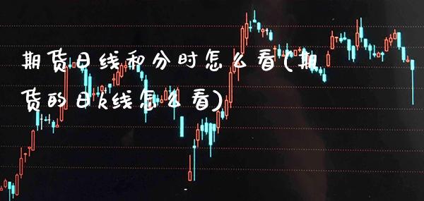 期货日线和分时怎么看(期货的日k线怎么看)