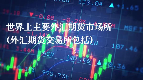 世界上主要外汇期货市场所(外汇期货交易所包括)_https://www.boyangwujin.com_期货直播间_第1张