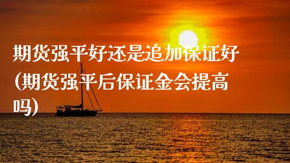 期货强平好还是追加保证好(期货强平后保证金会提高吗)_https://www.boyangwujin.com_恒生指数_第1张
