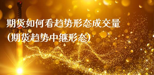 期货如何看趋势形态成交量(期货趋势中继形态)_https://www.boyangwujin.com_内盘期货_第1张