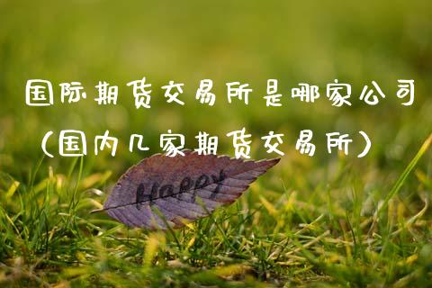 国际期货交易所是哪家公司（国内几家期货交易所）_https://www.boyangwujin.com_期货直播间_第1张