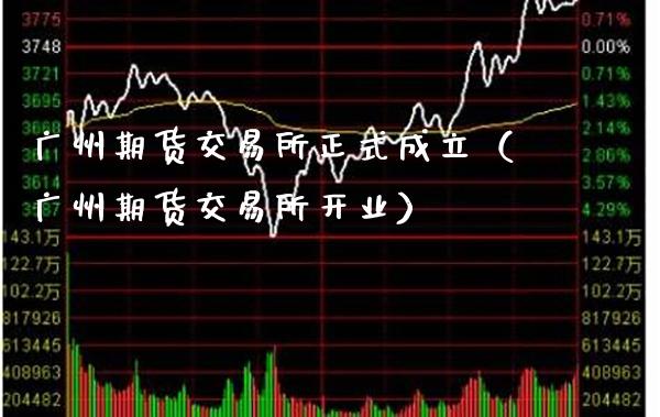 广州期货交易所正式成立（广州期货交易所开业）