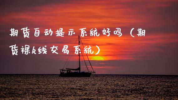 期货自动提示系统好吗（期货裸k线交易系统）_https://www.boyangwujin.com_期货直播间_第1张