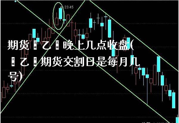期货苯乙烯晚上几点收盘(苯乙烯期货交割日是每月几号)