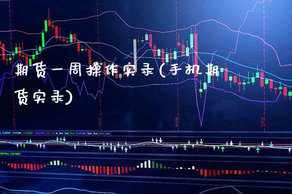 期货一周操作实录(手机期货实录)_https://www.boyangwujin.com_期货直播间_第1张