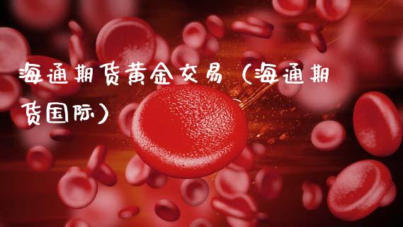 海通期货黄金交易（海通期货国际）_https://www.boyangwujin.com_纳指期货_第1张