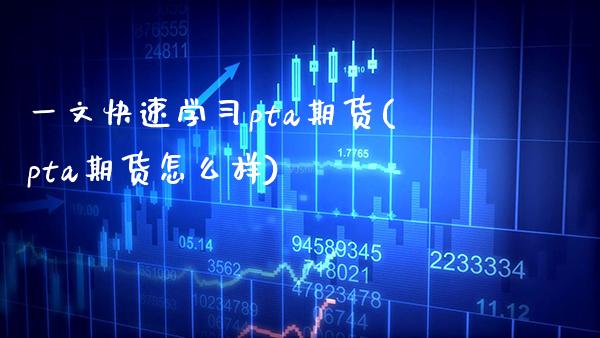 一文快速学习pta期货(pta期货怎么样)_https://www.boyangwujin.com_纳指期货_第1张