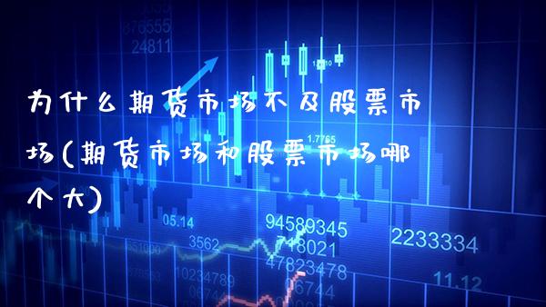 为什么期货市场不及股票市场(期货市场和股票市场哪个大)_https://www.boyangwujin.com_纳指期货_第1张