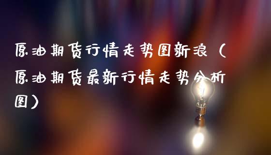 原油期货行情走势图新浪（原油期货最新行情走势分析图）