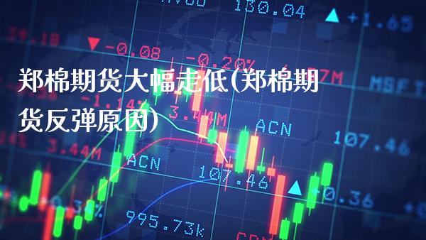 郑棉期货大幅走低(郑棉期货反弹原因)_https://www.boyangwujin.com_内盘期货_第1张