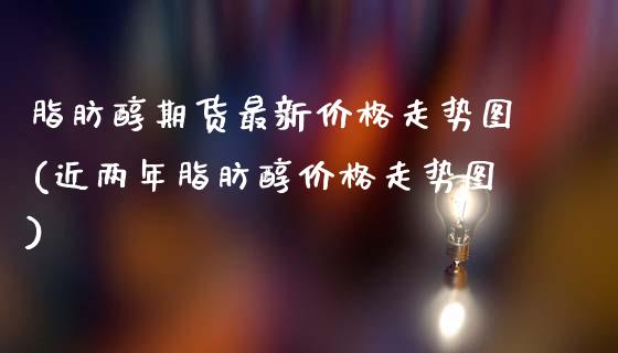 脂肪醇期货最新价格走势图(近两年脂肪醇价格走势图)