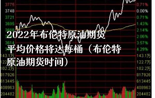 2022年布伦特原油期货平均价格将达每桶（布伦特原油期货时间）_https://www.boyangwujin.com_纳指期货_第1张
