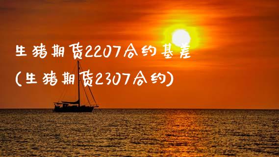 生猪期货2207合约基差(生猪期货2307合约)_https://www.boyangwujin.com_恒生指数_第1张