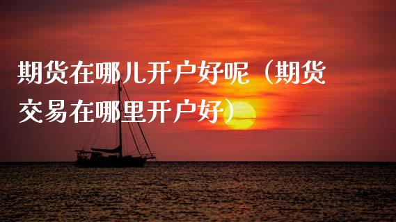 期货在哪儿开户好呢（期货交易在哪里开户好）_https://www.boyangwujin.com_期货直播间_第1张