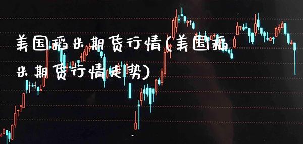 美国稻米期货行情(美国稻米期货行情走势)